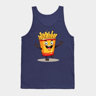 kawaii french fries T-Shirt cute potatofood Tank Top